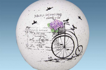 106.98 Шар мини декорированный